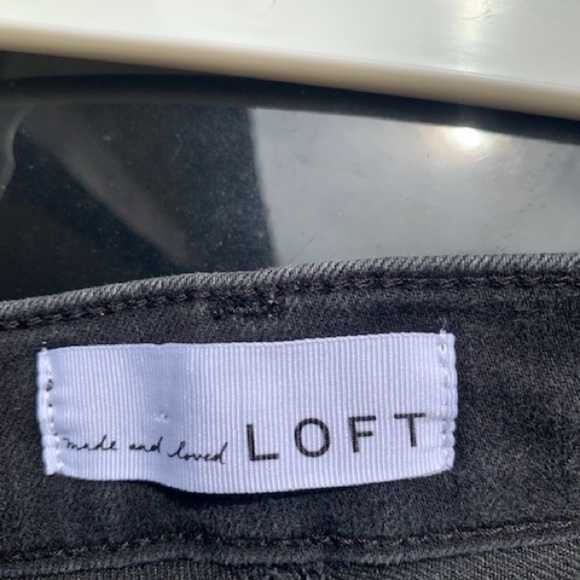 Loft skinny jeans, 27 W size 4 - Picture 4 of 5